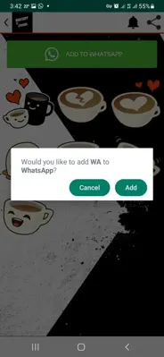 Whatsapp Stickers android App screenshot 3